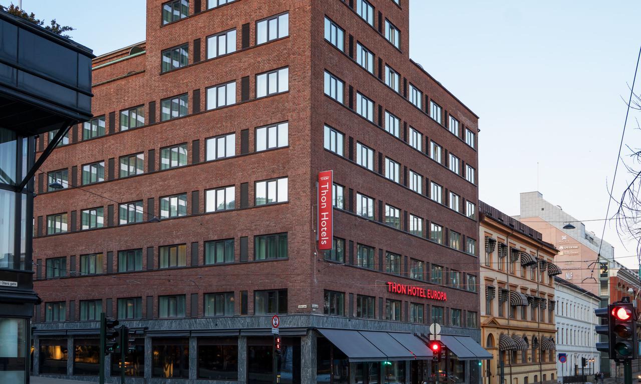 Thon Hotel Europa Oslo Esterno foto