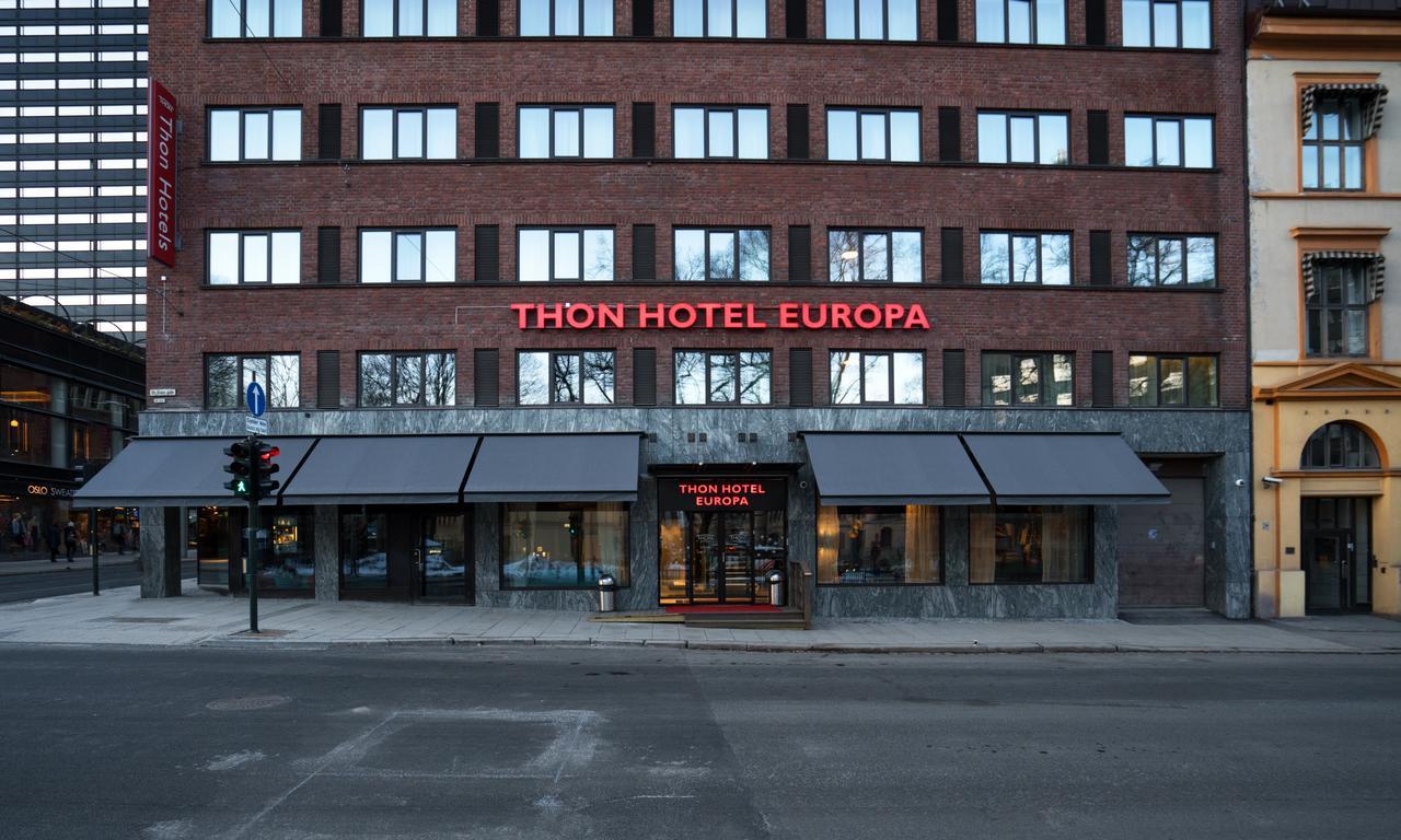 Thon Hotel Europa Oslo Esterno foto