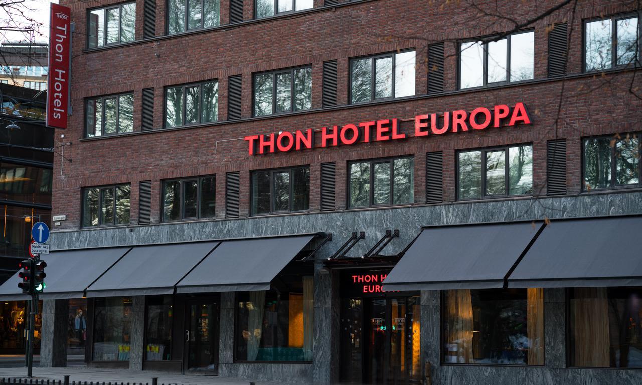Thon Hotel Europa Oslo Esterno foto