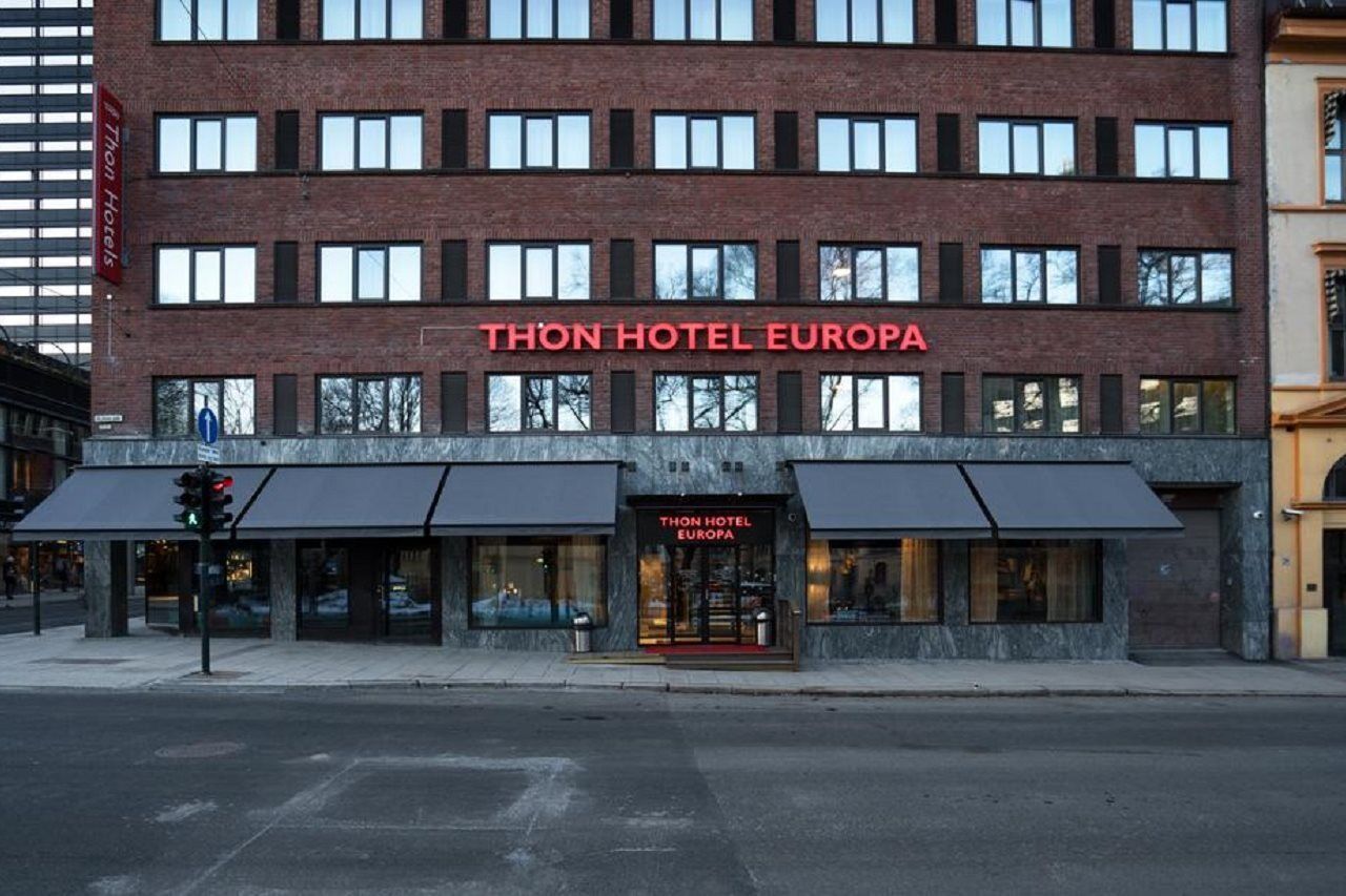 Thon Hotel Europa Oslo Esterno foto